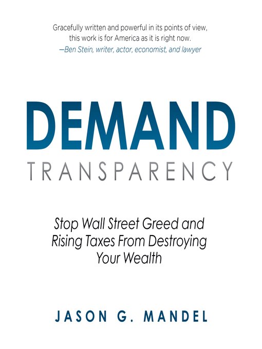 Title details for DEMAND TRANSPARENCY by Jason G Mandel - Available